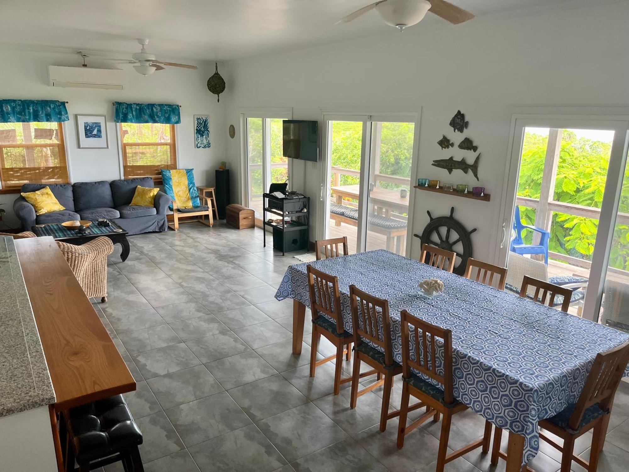 House Of Blue At Turtle Cove Long Island Bahamas Villa Eksteriør billede
